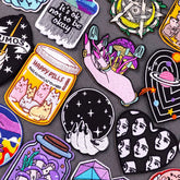 Bügelaufkleber - Pilz